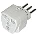 Travel Smart Grounded Adapter Plug for Italy