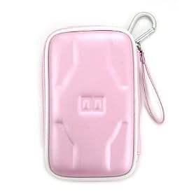 Nintendo DS Lite Eva Carrying Case for Nitendo DS Lite NDS Lite + Bonus Screen Protector Kit (Many Color available) + Wristband