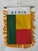 Benin - Window Hanging Flags