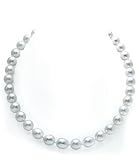 10-11mm White South Sea Drop-Shape Pearl Necklace