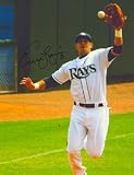 Evan Longoria Signed Tampa Bay Rays 8x10 Photo