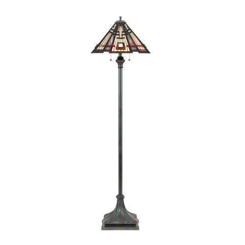 Promotions What Cheap Quoizel Classic Craftsman Tiffany 2 Lt Floor
