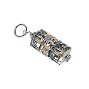 Sterling Silver Rare Color Swarovski Crystal Rondelles Pendant