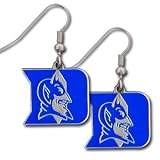 Duke Blue Devils Enameled Zinc Logo Earrings - NCAA College Athletics Fan Shop Sports Team Merchandise