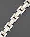 Men's Two-Tone 14k Gold Titanium Bracelet