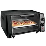 Proctor Silex 31117 4-Slice Toaster Oven/Broiler, Black