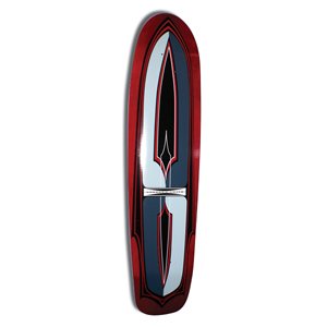 Buy Gandss G&S 40X9.833 Kustomrider Concave,Double Kicktail - Decks - Decks by Gandss