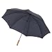 Frankford Doorman/Limousine/Funeral Home Straight Handle Classic Black Umbrella