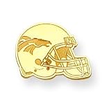 14K Denver Broncos Helmet Tie-Tac