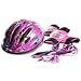 Kidzamo: Kitty Bicycle Helmet & Padset Combo