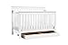 DaVinci Piedmont 4-in-1 Convertible Crib with Toddler Bed Conversion Kit in White, Greenguard Gold Certified