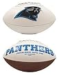 Carolina Panthers Embroidered Signature Series Football