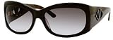 Valentino Sunglasses - VA 5631/S / Frame: Brown Horn Walnut Lens: Gray Gradient Aqua