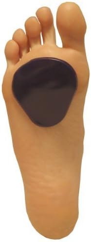 Ball of Foot (Metatarsal) Gel Pads, 1 Pair, 1/8" Thick, Self Sticking