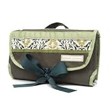 Lacy Green Diaper Clutch