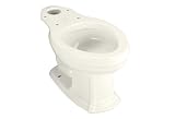 Kohler K-4317-96 Portrait elongated toilet bowl, less seat, Biscuit