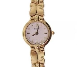 Women's Bulova 97T84 White Opal Bracelet Watch