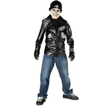  Dead City Choppers - Death Rider Child Costume