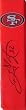 Ricky Watters Autographed San Francisco 49ers Logo Football End Zone Pylon, Proof Photo