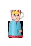 31gVhWMprVL. SL160  Coffee Mug, My Darling, Menace Face, Porcelain Coffee Mug w/ Fun Matching Cylinder Gift Box