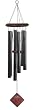 Woodstock Encore Collection Black Chimes of Pluto Windchime