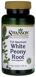 Full Spectrum White Peony Root 600 mg 60 Veg Caps Full Spectrum White Peony Root 600 mg 60 Veg Caps