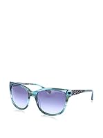 GUESS Gafas de Sol 723 (57 mm) Verde / Turquesa