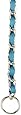 Guardian Gear 14-Inch Steel Dog Choke Chain with Nylon Webbing, Bluebird