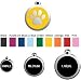 Dog Tag - Paw Print (L/Red)