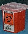 Kendall Sharps Container 1 Pint Red - Model 8901sa