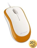 Microsoft Basic Optical Mouse Mango Orange(マンゴー オレンジ) P58-00050