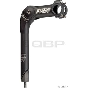 dimension road stem   blk  1quot