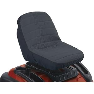 Click here to buy Classic Accessories Lawn Mower Seat Cover - Fits Backrests up to 12in.H by Classic.