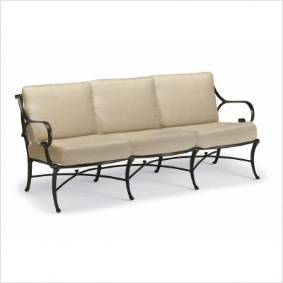Marché Sofa with Cushions Finish: Tuscan Sand, Fabric: Cortez - Pewter