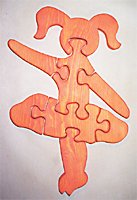 31gWKuRgi L Wooden Educational Jig Saw Puzzle   Ballerina