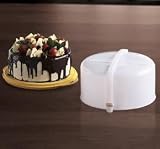 Tupperware Round Cake Taker with Yellow Base