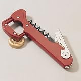 Retractable Foil Cutter Corkscrew (Burgundy