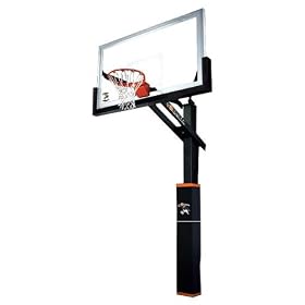 Goalrilla E1 In-Ground Basketball Hoop with 72 Inch Glass Backboard by 