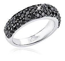 s.Oliver Glam Rock Damen-Ring 925 Sterlingsilber Gr. 54 354967 Preisvergleich