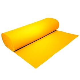 Yellow Acrylic Felt 72" Wide x 1 Yard Long