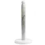 RSVP White Marble Paper Towel Holder
