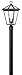 Hinkley 2561MB Alford Place Outdoor Post, 2-Light, 120 Total Watts, Museum Black