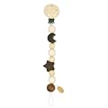 Heimess 733700 - Schnullerkette Mond und Stern