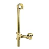 Buy Kohler K-7103-PB Iron Works 1-1 2 Bath Drain for Through-The-Floor Installation,... by Kohler