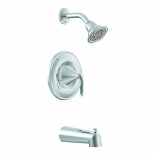 Moen T62133 Eva Posi-Temp Tub and Shower Trim Kit without Valve, Chrome