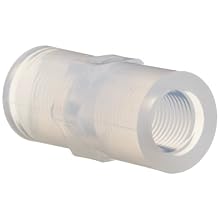 Parker Partek PC-2-P Pipe Fittings Coupling 1/8" NPT Female X 1/8" NPT Female
