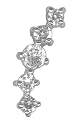 Dazzling Jeweled Cartilage Earring Stud-Cartilage Jewelry-16g