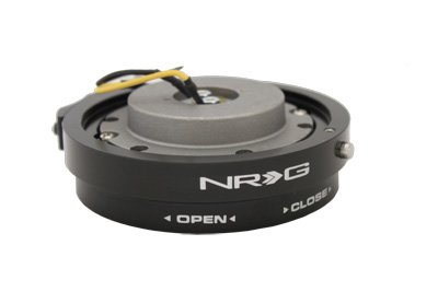 NRG Innovations SRK-400BK Quick Release Kit Thin Version Steering Wheel Hubs