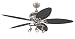Westinghouse 7234265 Xavier II 52 Inch Ceiling Fan, Brushed Nickel w Gunmetal Accents Finish
