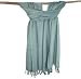 Soft and Silky Beautiful Viscose Pashmina Grey Shawl/ Wrap 28" X 78"